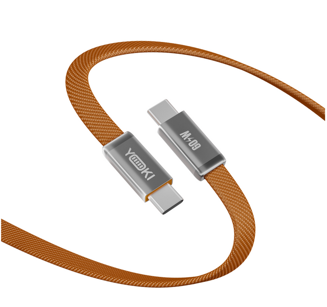 Кабель USB YOKI AI65 AIR Type-C to Type-C 60W 1.2m ЦУ-00048428 фото